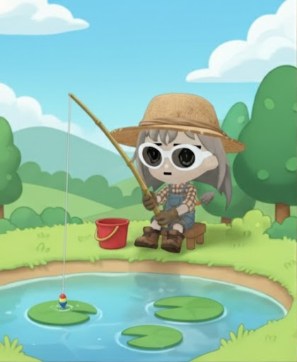 FarmerAlon fishing